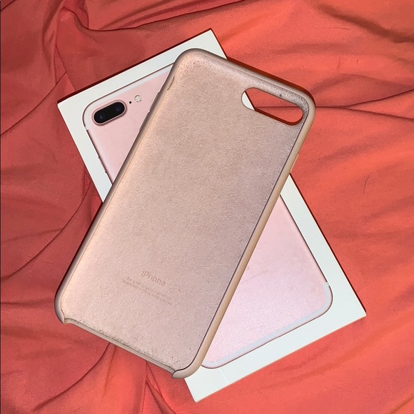 Apple 7/8 Plus Silicone Case - Pink Sands - Picture 2 of 3